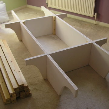 woodwork.  Making a single bed. part 2
