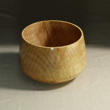 Figured Maple Bowl