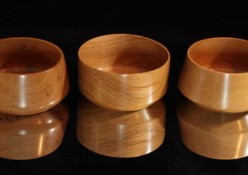 Three Small Cherry Bowls