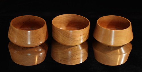 Three Small Cherry Bowls