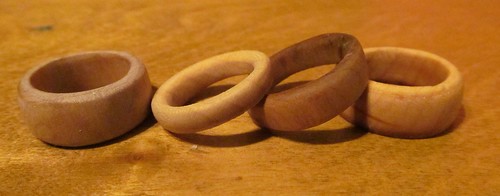 Rings (Maple and Pear)