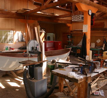 Port Hadlock WA - Boat School - Contemporary - Iain Oughtred-designed Whilly Boat