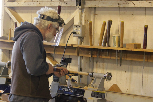 Port Hadlock WA - Boat School - Traditional Small Craft - lathe work - Randy Roberts