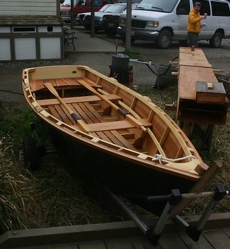 Port Hadlock WA - Boat School - 14-foot Monk skiff