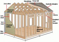 shed design plans an