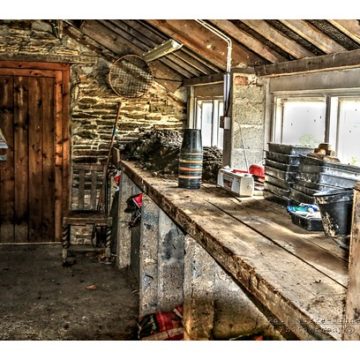 Wooden Chair, Potting Shed, Antony House