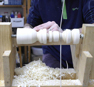 Pole Lathe Woodturning with Chris Helliwell