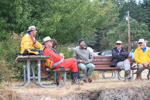 IMG_1442 - Nordland WA - Mystery Bay State Park - 2015 Red Lantern Rally - SCAMP owners and sailors having a gam