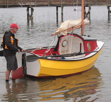 IMG_1154 - Nordland WA - Mystery Bay State Park - 2015 Red Lantern Rally - Dan Thompson and his SCAMP-70