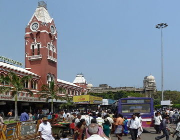 India - Tamil Nadu - Chennai - Central Railway Station - 21