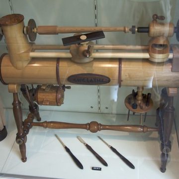 Wood wood lathe