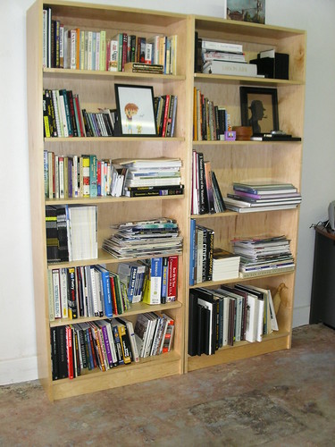 Custom Maple Bookshelves - View 2