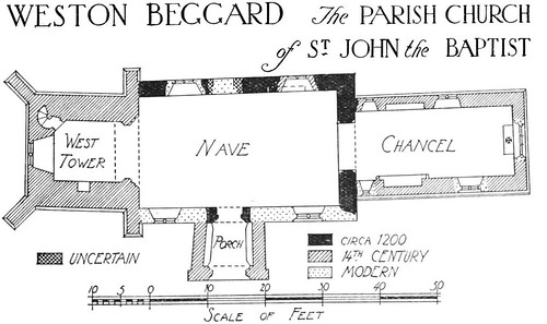 Weston Beggard , Herefordshire,