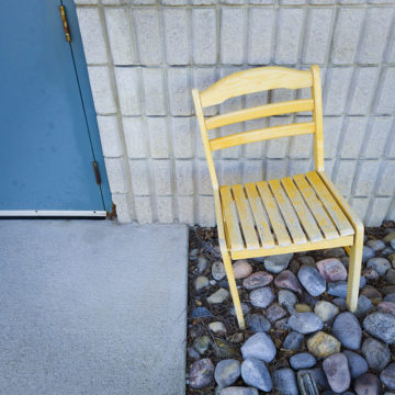 A Chair on the Rocks