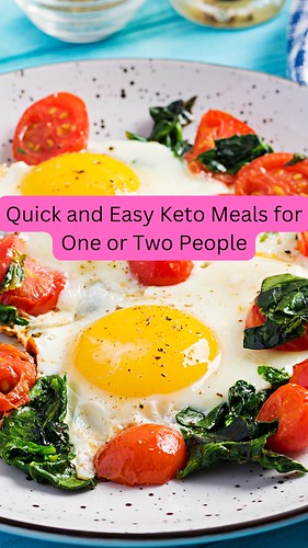 Quick and Easy Keto Meals for One or Two People - 1