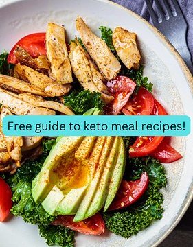 Free guide to keto meal recipes!