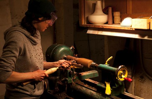 Turning at the lathe