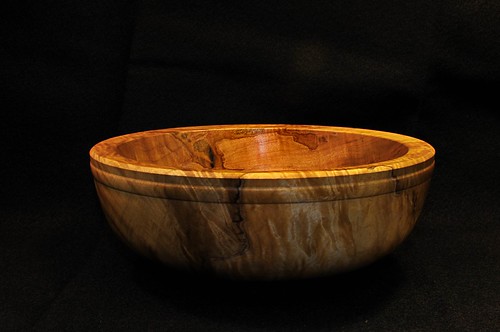 Curly ambrosia maple bowl