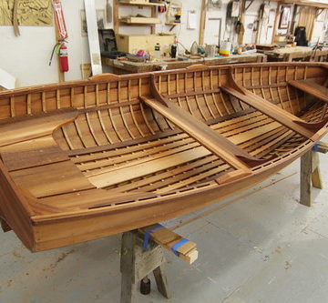 Port Hadlock WA - Northwest School of Wooden Boatbuilding - Traditional Small Craft - Grandy Skiff - completed