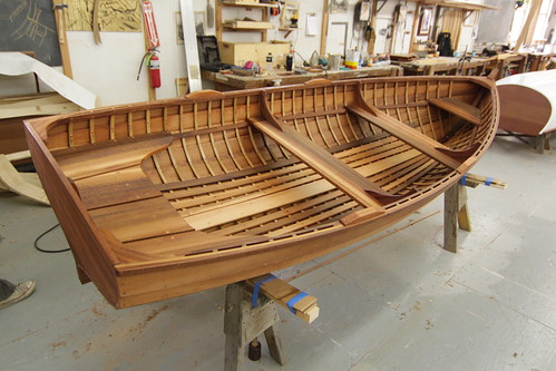 Port Hadlock WA - Northwest School of Wooden Boatbuilding - Traditional Small Craft - Grandy Skiff - completed