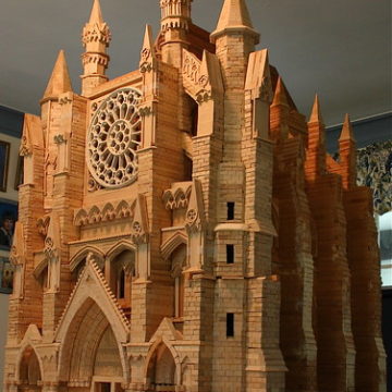 North Entrance of Westminster Abbey by architect and woodworker Richard C. Lane