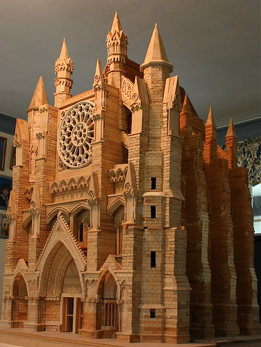 North Entrance of Westminster Abbey by architect and woodworker Richard C. Lane