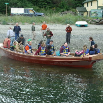 GEDC8463 - Port Hadlock - Community Boat Project - Launching Sailing Vessel (SV) EPIC May 29th, 2014