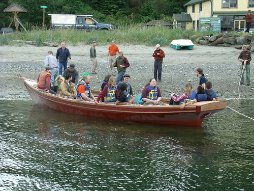 GEDC8463 - Port Hadlock - Community Boat Project - Launching Sailing Vessel (SV) EPIC May 29th, 2014