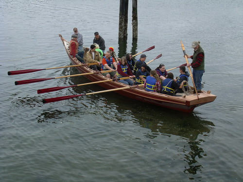 GEDC8496 - Port Hadlock - Community Boat Project - Launching Sailing Vessel (SV) EPIC May 29th, 2014