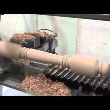 Intorex CNC wood turning lathe turning & milling /CNC Holzdrehbank/Деревянный токарный станок