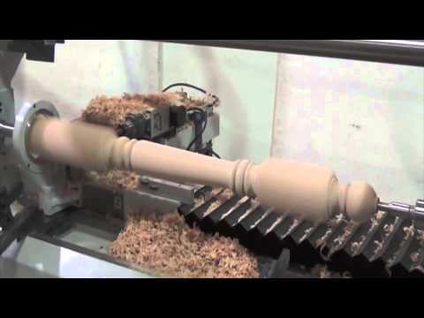 Intorex CNC wood turning lathe turning & milling /CNC Holzdrehbank/Деревянный токарный станок