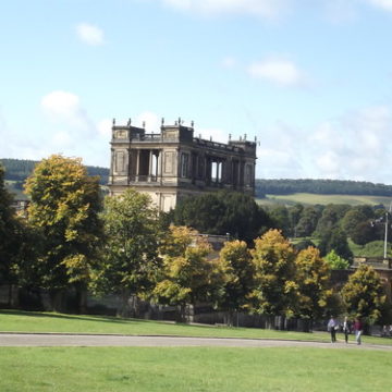 Chatsworth House - to the entrance