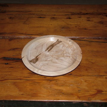 Poplar plate