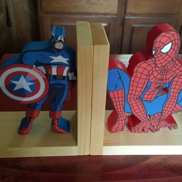 #spiderman2 #spiderman #captainamerica #america #USA #books #bookstagram #toys # wood #woodworking #woodworkersofinstagram  #captain  :)