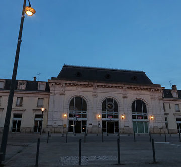 Gare SNCF Auxerre-St-Gervais (France)