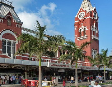 India - Tamil Nadu - Chennai - Central Railway Station - 20