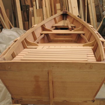 Port Hadlock WA - Boat School - Edwin Monk-designed Flatiron Skiff