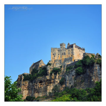 France, Château de Beynac from Valley