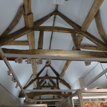 Wightwick Manor & Gardens - Malthouse Gallery - ceiling