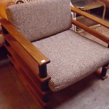 Chair Wooden Rails 1