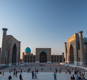 The Registan, Samarkand,  Uzbekistan