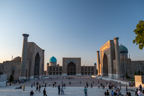 The Registan, Samarkand,  Uzbekistan