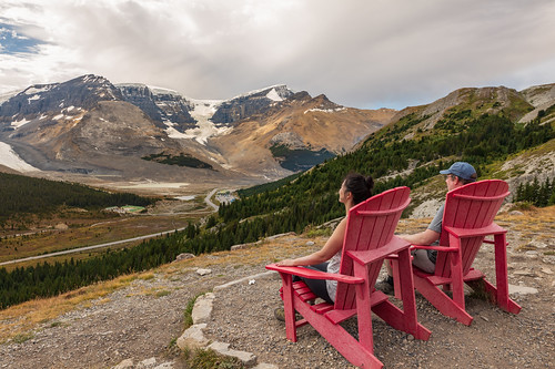 Taking in the view