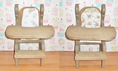 My Handmade Bitty Baby High Chair