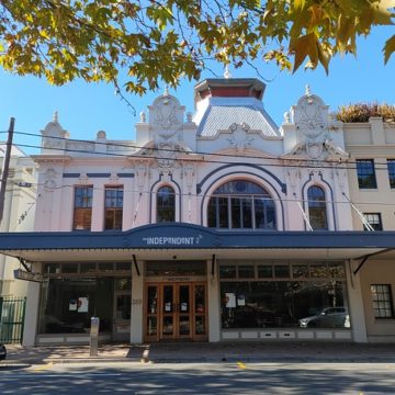 The Independent Theatre, 269-271 Miller Street, North Sydney, NSW, formerly part of the North Sydney tram depot