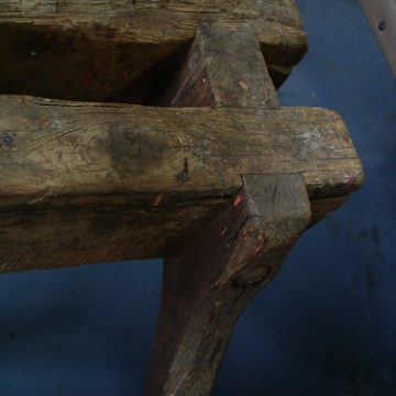 simple wood lathe stand detail 2