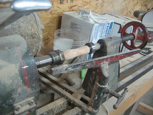 Lathe for Handle Making