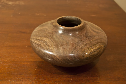 Black Walnut Vase