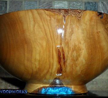 wood turned bowl